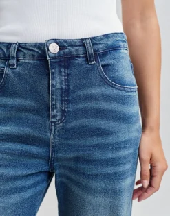 Wide Leg Jeans Mivy Blauw Online Bestellen*OPUS Best Sale