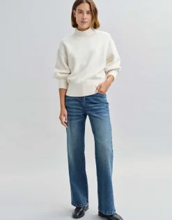 Wide Leg Jeans Mivy Blauw Online Bestellen*OPUS Best Sale