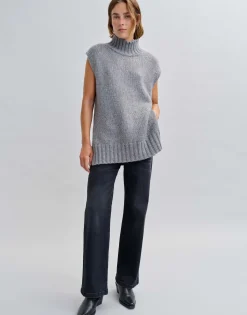 Wide Leg Jeans Mivy Zwart Online Bestellen*OPUS Best Sale