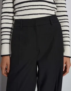 Wide Leg Pants Catsby Detail Zwart Online Bestellen*OPUS Clearance