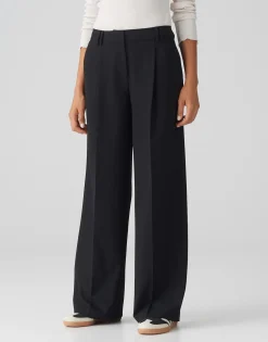 Wide Leg Pants Mariena Zwart Online Bestellen*OPUS Online