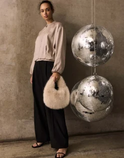 Wide Leg Pants Mariena Zwart Online Bestellen*OPUS Online