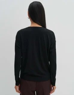 Wikkelshirt Ketana Zwart Online Bestellen*OPUS Flash Sale