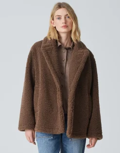 Winterjas Heverly Bruin Online Bestellen*OPUS Clearance