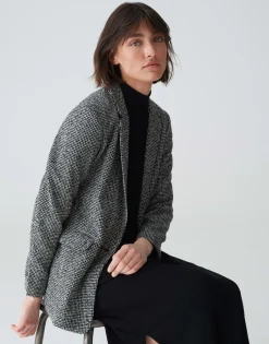 Wollen Blazer Jendala Zwart Online Bestellen*OPUS Sale