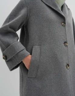 Wollen Mantel Varala Grijs Online Bestellen*OPUS Cheap